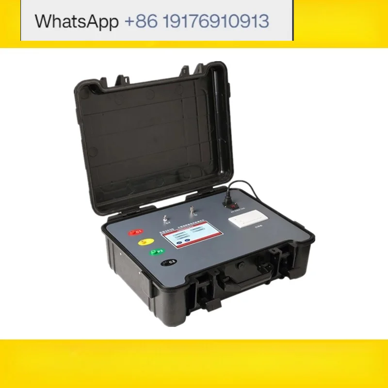 Geodetic network tester Test current 3A Resolution 0.001~ 99.99Ω Detection equipment