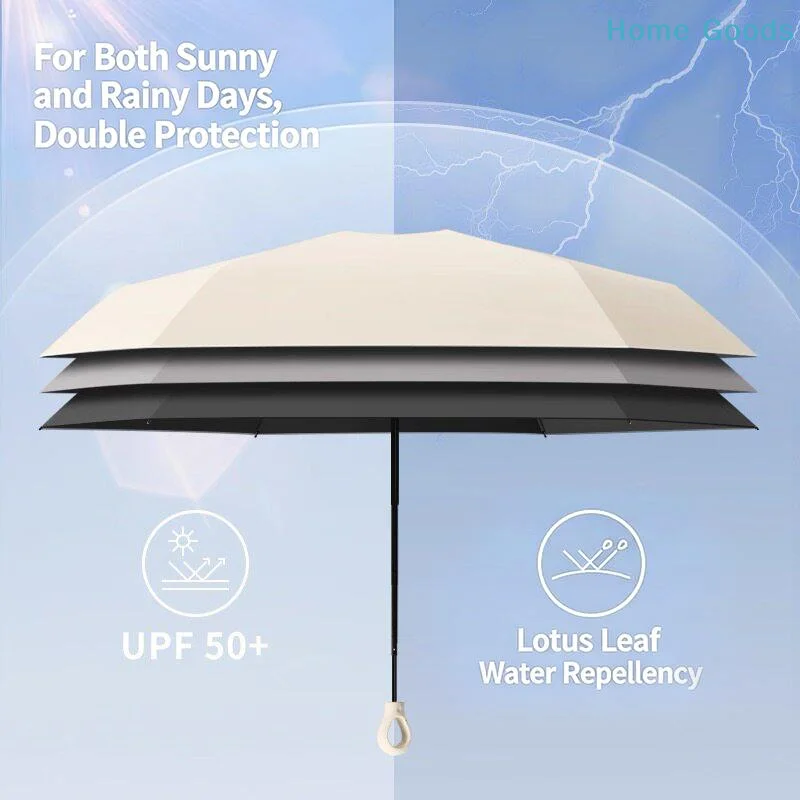 preferredFolding Umbrella With Buckle Small Sun Shade Umbrella Pocket Rain Travel Useproduct