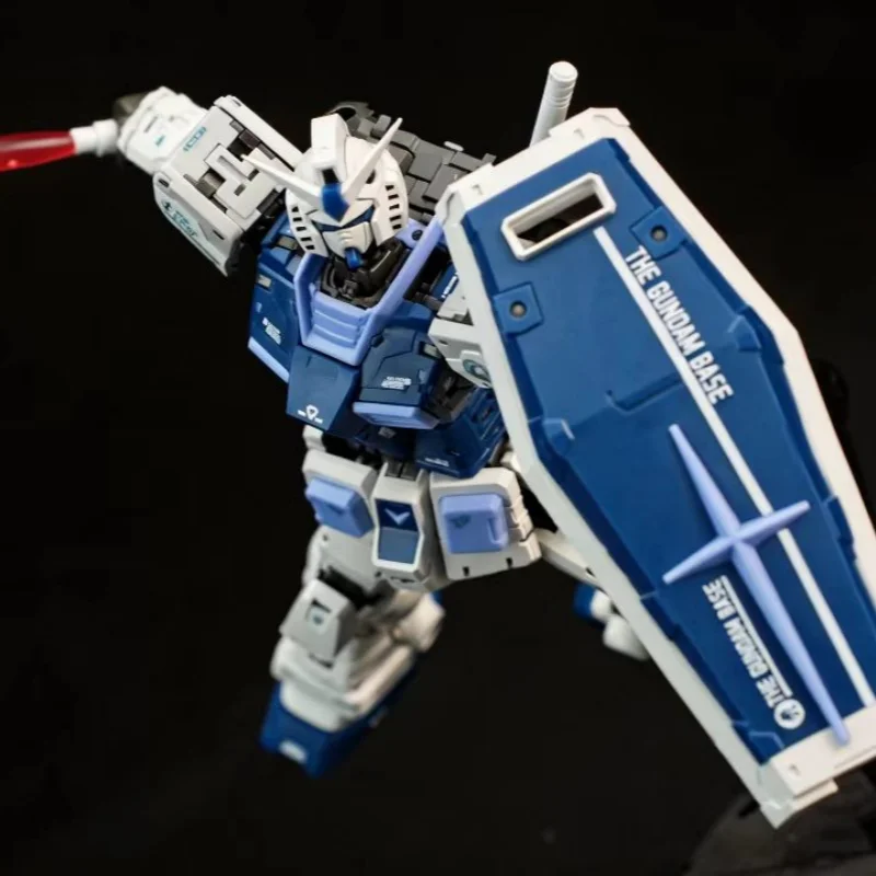 

New 1/100 Panda Model Rx-78-2 Ver.2.0 Assembly Model Kit Base Limited Color Magnetic Control Light Desktop Decoration Adult Gift