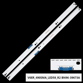 1/5/10 Kits LED-Hintergrundbeleuchtungsstreifen für UE49KU6512U UE49KU6652U UE49LS003AU UE49MU6445U UE49MU6645U BN96-39880A BN96-39672A