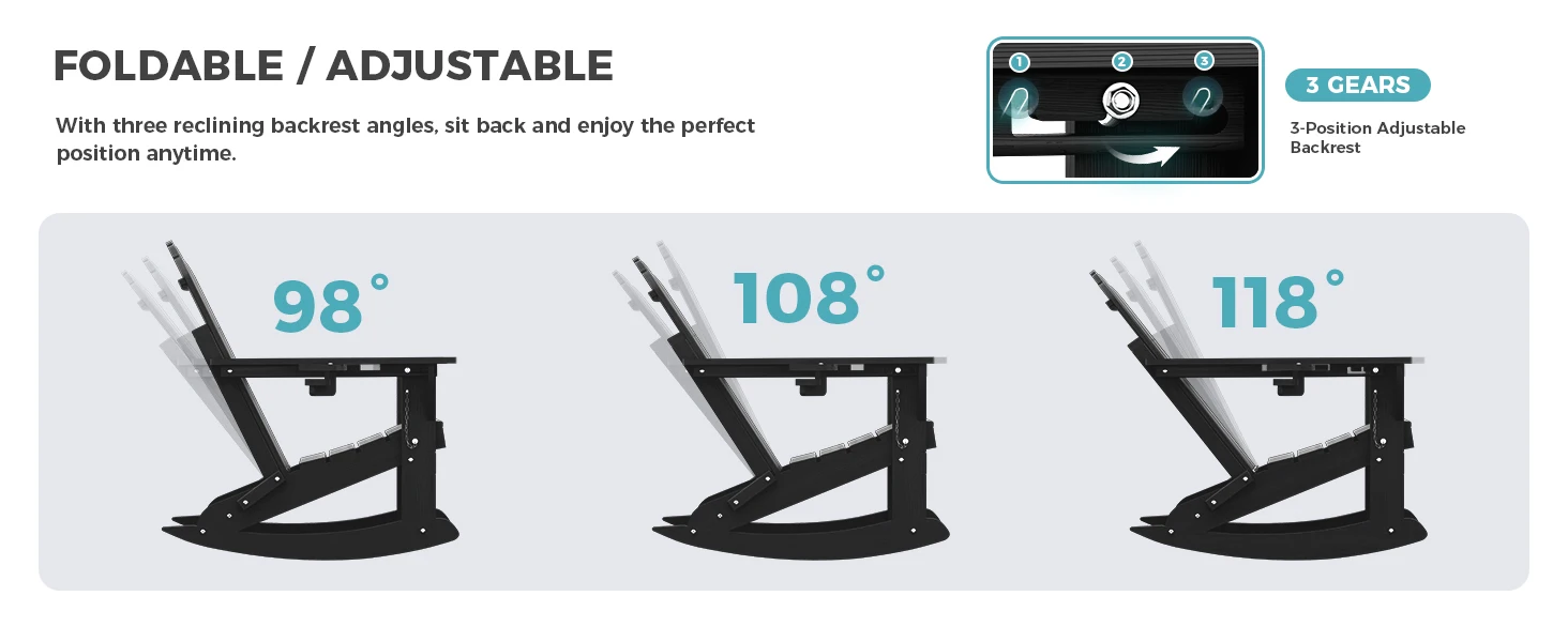 adjustable adirondack chair