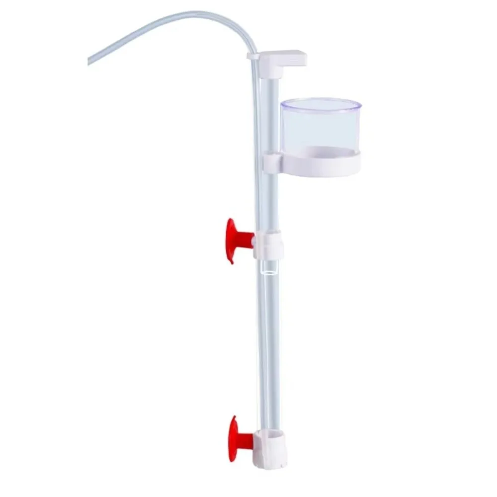 No Pump Fish Waste Collector Water Circulation Siphon Aquarium Bottom Poop Cleaner Filter System Gravel Vacuum Separator
