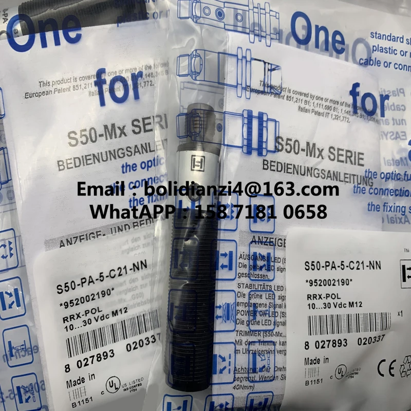 빠른 배송 센서 S50-PA-5-T01-PP S50-PA-5-T01-NN S50-PA-5-C21-PP S50-PA-5-C21-NN 재고 있음