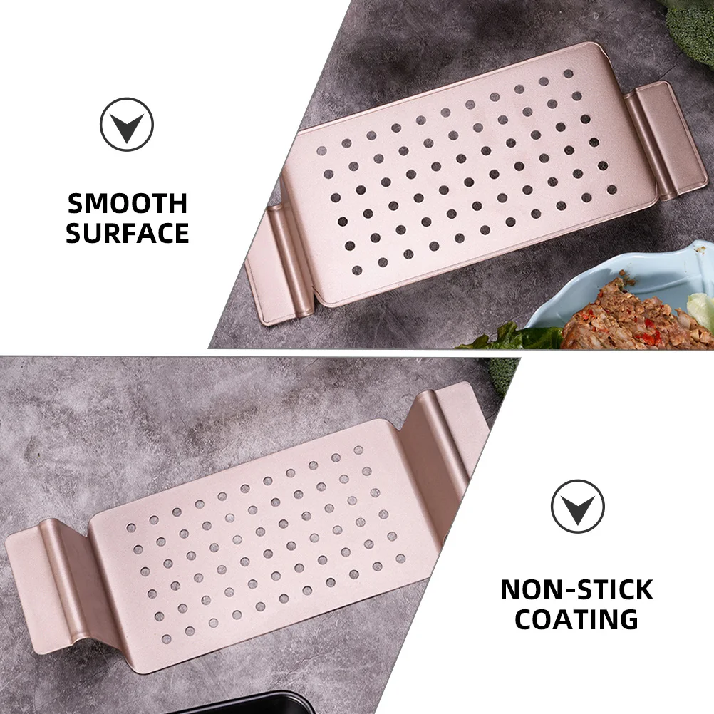 

Bread Mold Loaf Pan Nonstick Metal Baking Dish Carbon Steel Toast Mold Kitchen Grilling Platter Household Bread Pan Reusable