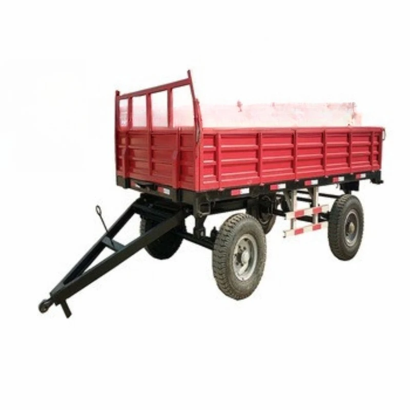 دلو نصف مقطورة، نصف مقطورة قلابة خلفية هيدروليكية، مقطورة لوحة الصندوق #3