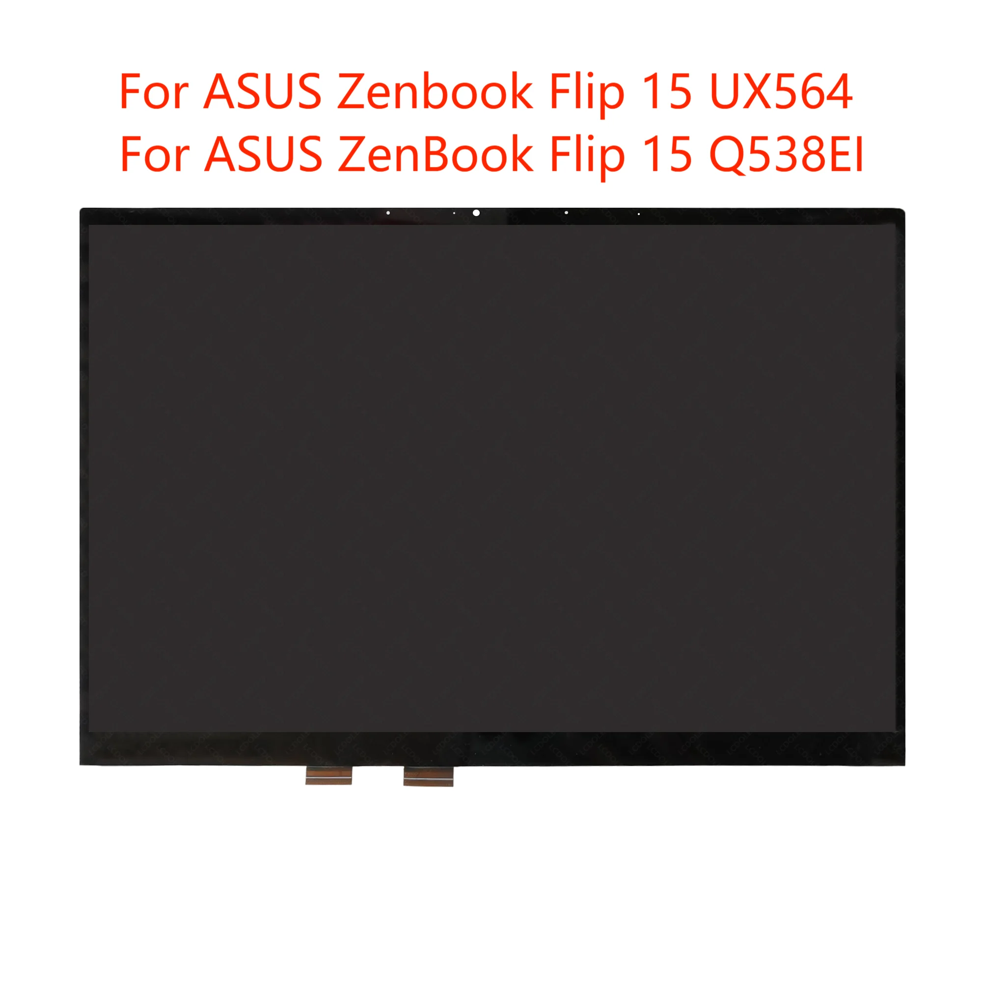 15.6'' OLED LCD Touch Screen Digitizer Assembly for ASUS ZenBook Flip 15 UX564 Series without Frame 3840X2160 40 Pins 60Hz