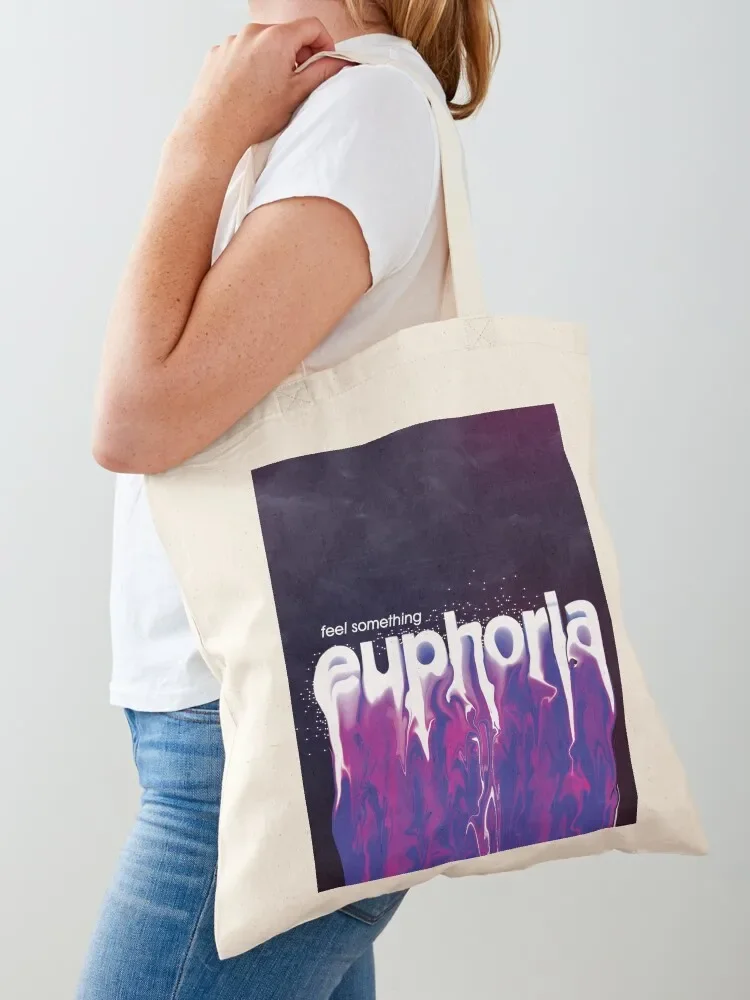 Euphoria HBO Serie Tote Bag shopper bags for women custom bags shopping bags foldable Women's