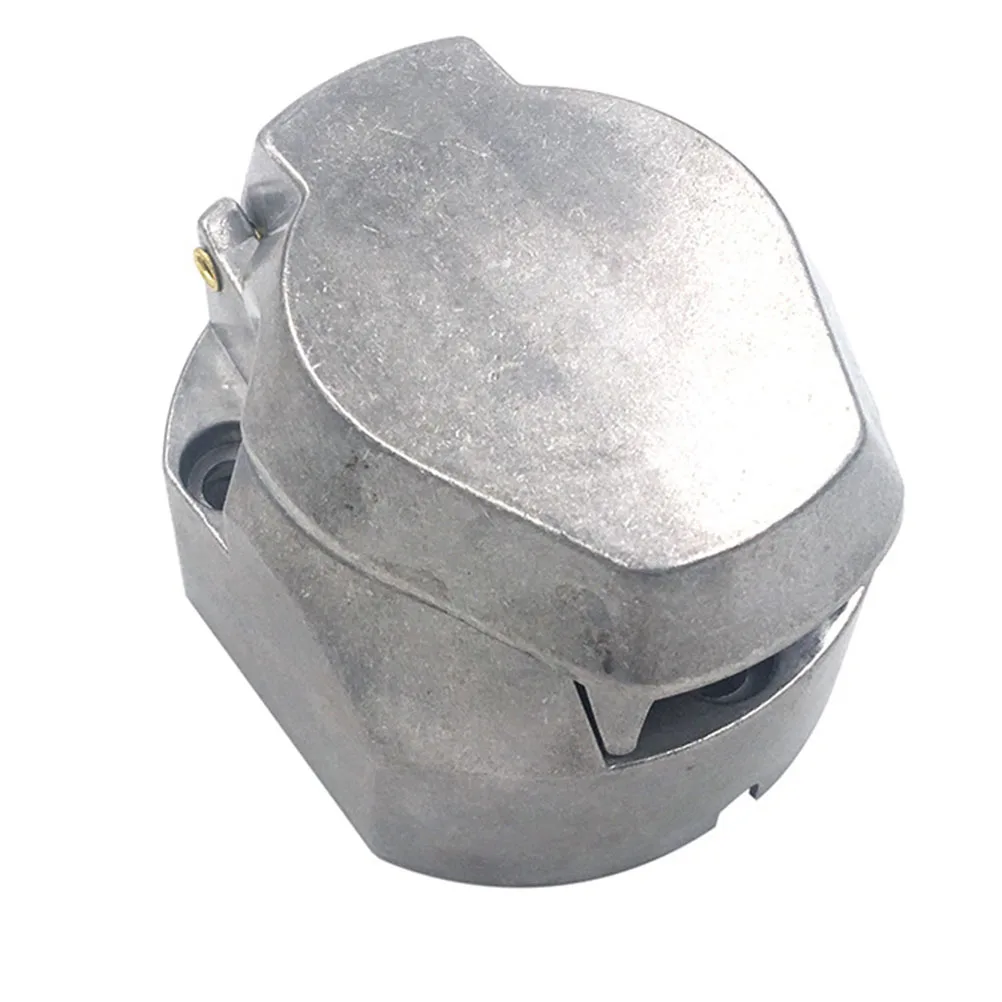 

13 Pin Trailer Adapter Car Plug 7 Holes Power Socket Waterproof Connector Wiring Insulator Safety Lock Corrosion Resistant
