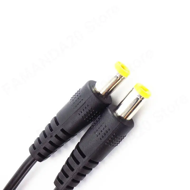 Z męskiego na męskie moc dźwięku AV 5.5mm x 2.1mm męskie do 5.5x2.1mm męskie złącze przewody zasilające przedłużenie kabla M20 — zdjęcie 3