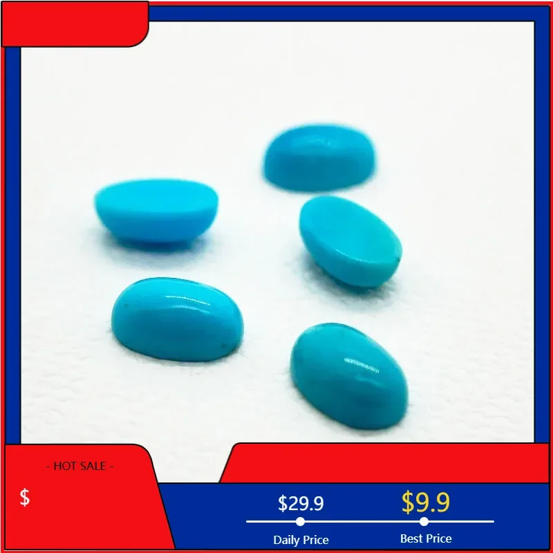 

Натуральные бирюзовые бусины из свободного камня круглой формы, высококачественные очаровательные бусины для ювелирных изделий своими руками, кольца для натяжения, основные материалы