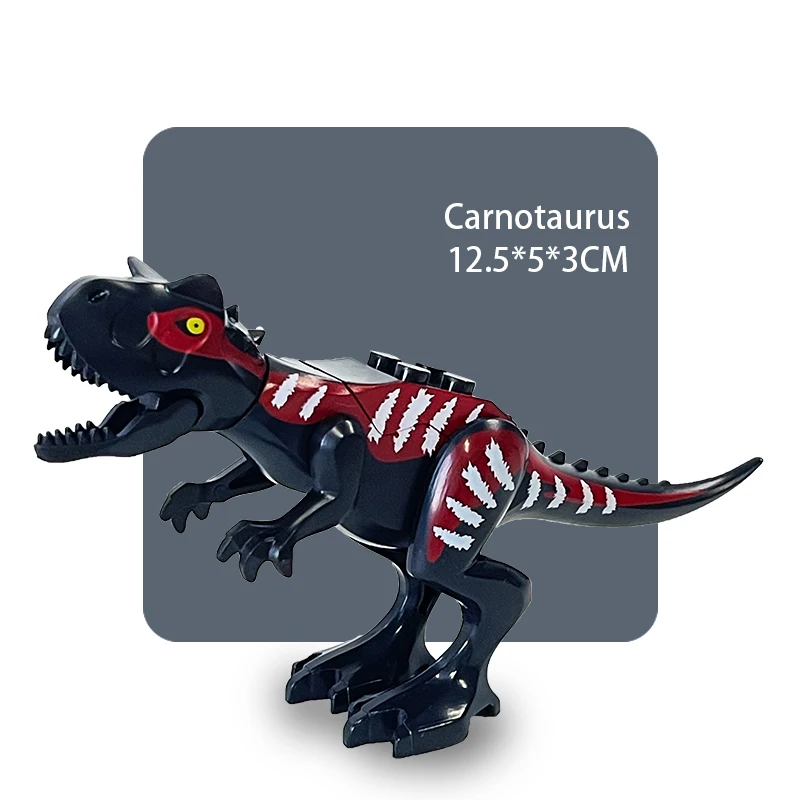 Jurassic Dinosaurs Building Blocks Indominus Rex DIY Tyrannosaurus Action Figure Models Children Toys Animals Gifts Boys