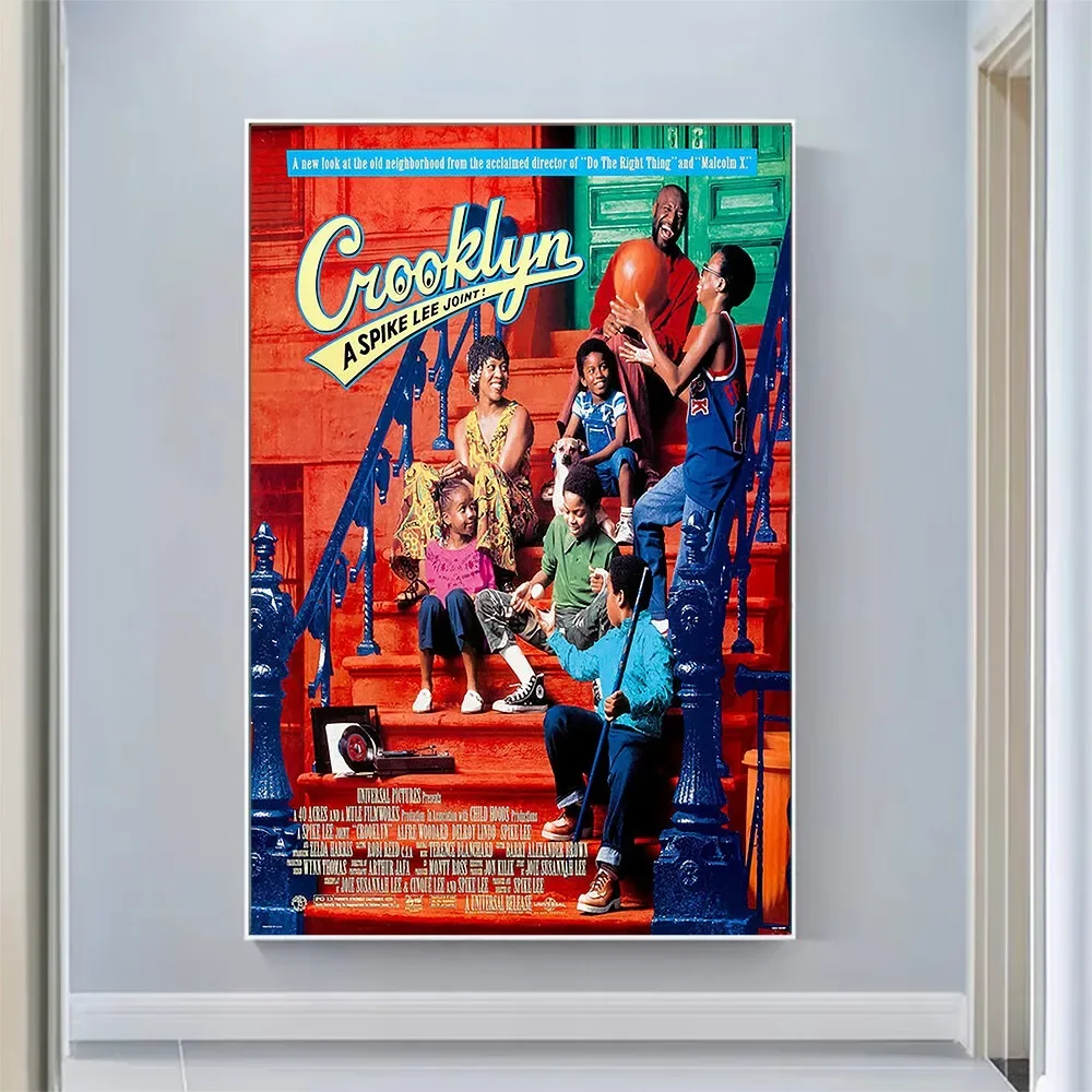 2589 Crooklyn Vintage película clásica pared tela de seda HD cartel arte decoración del hogar regalo