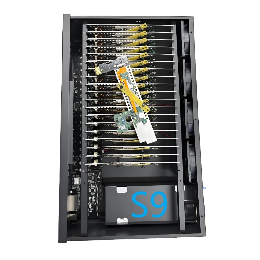 

Hot sale S9 Click Farm Chassis Ethernet Agriculture Support 5 Mobile phone main board