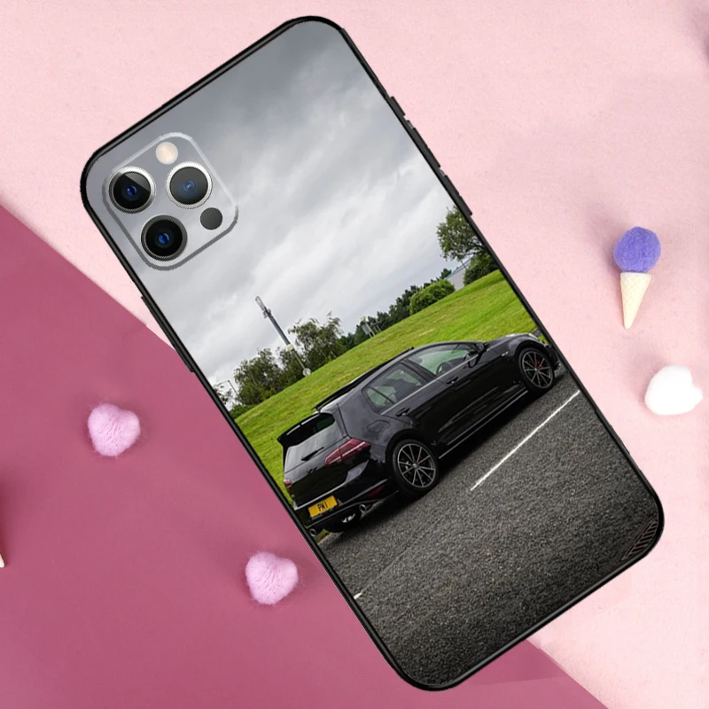 Sport Car Golf 7 Phone Case For iPhone 11 12 13 14 15 16 Pro Max Mini 14 15 16 Plus X XR XS Max 7 8 Cover