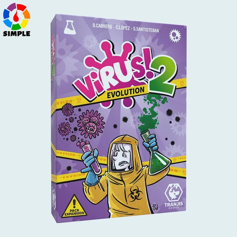

Карточная игра Trefl Virus 2, пакет расширения эволюции