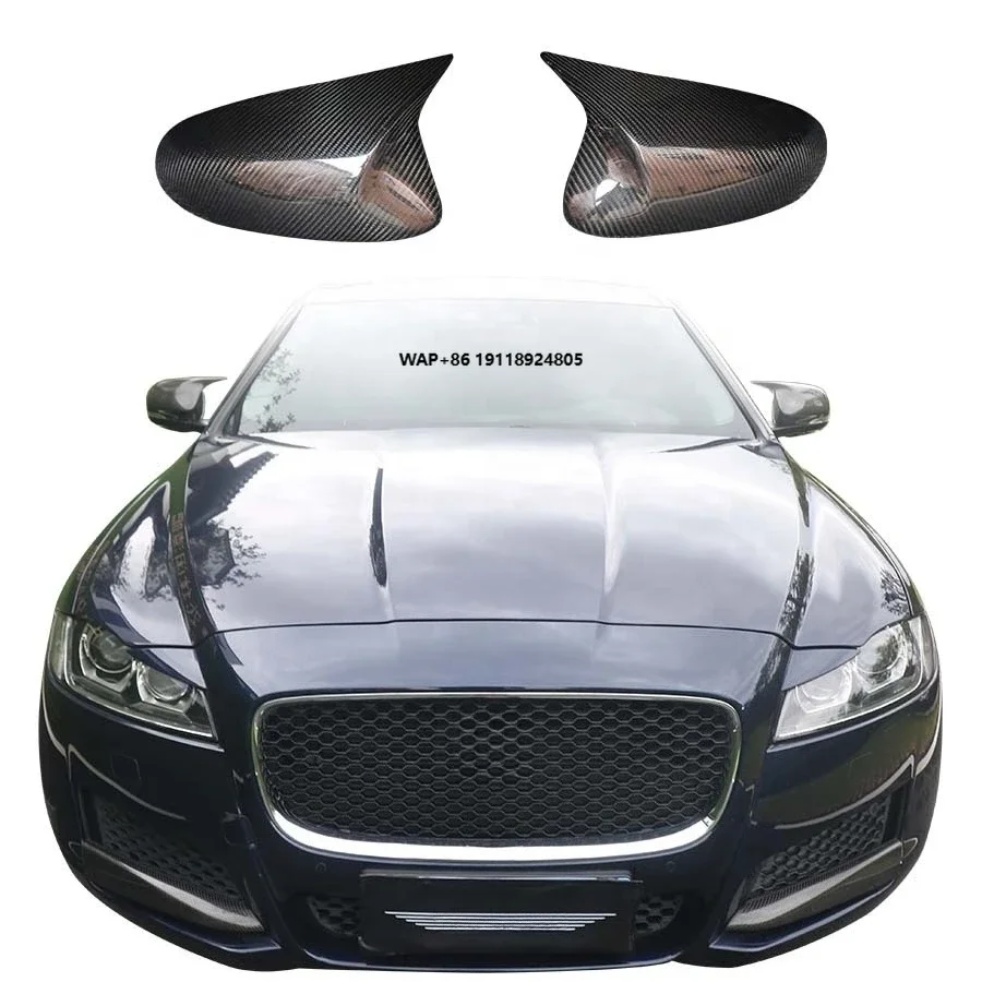 

Replacement Carbon Fiber Rearview Mirror Housing Reverse Mirror Cover for XF XE XJ XK Body Parts Accessory