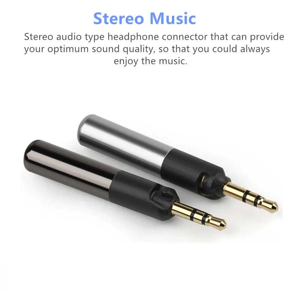 2 stück hifi audio 2,5mm stecker 3Pin Für HD598 HD558 HD518 On-Ear Kopfhörer Kopfhörer stecker – Detail 5