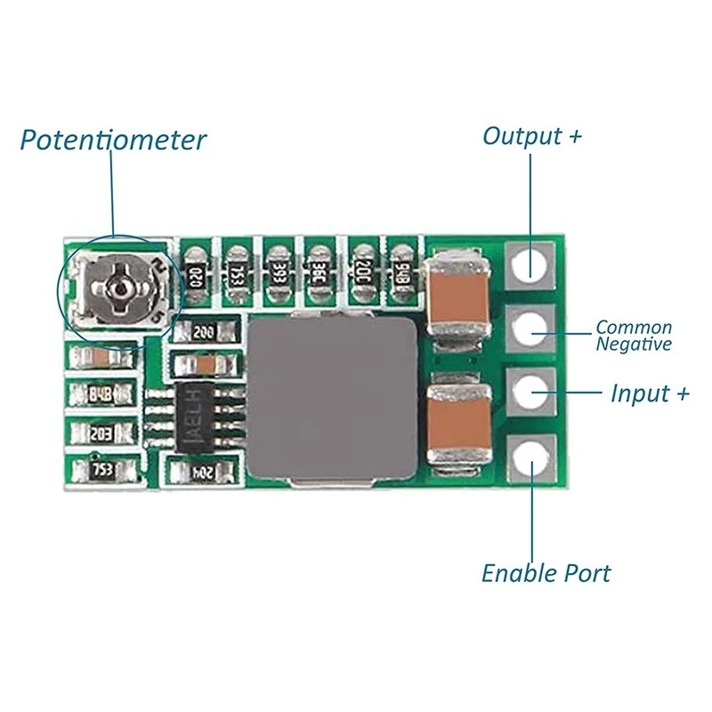 10 pz 5V modulo regolatore 3A riduttore di tensione DC 4.5-24V 12V 24V a 5V convertitore Buck modulo trasformatore di alimentazione