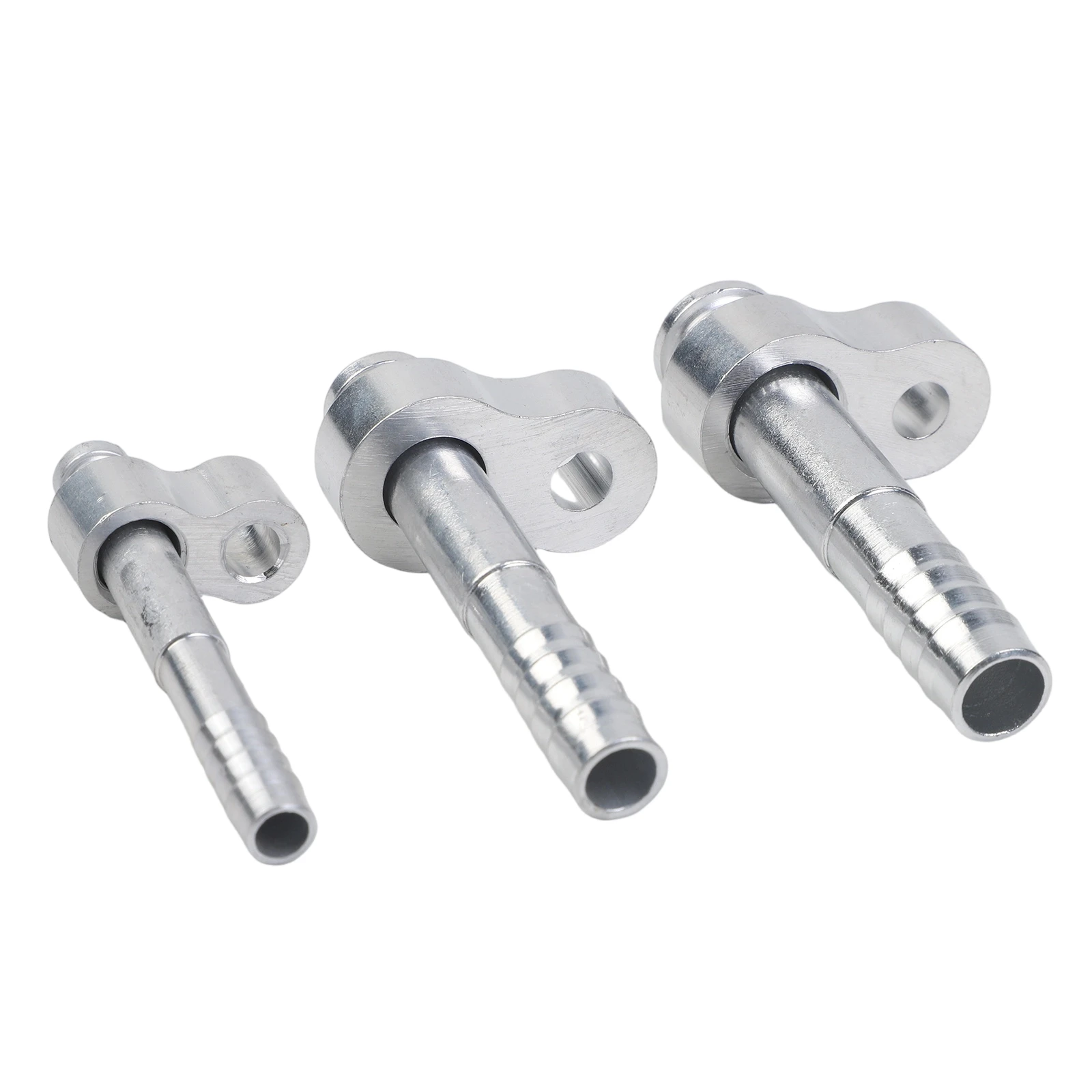 3-Pack R134a AC Movable Panel Connector Aluminum Radiator Evaporator Adapter Hose For Car Air Conditioning Repair