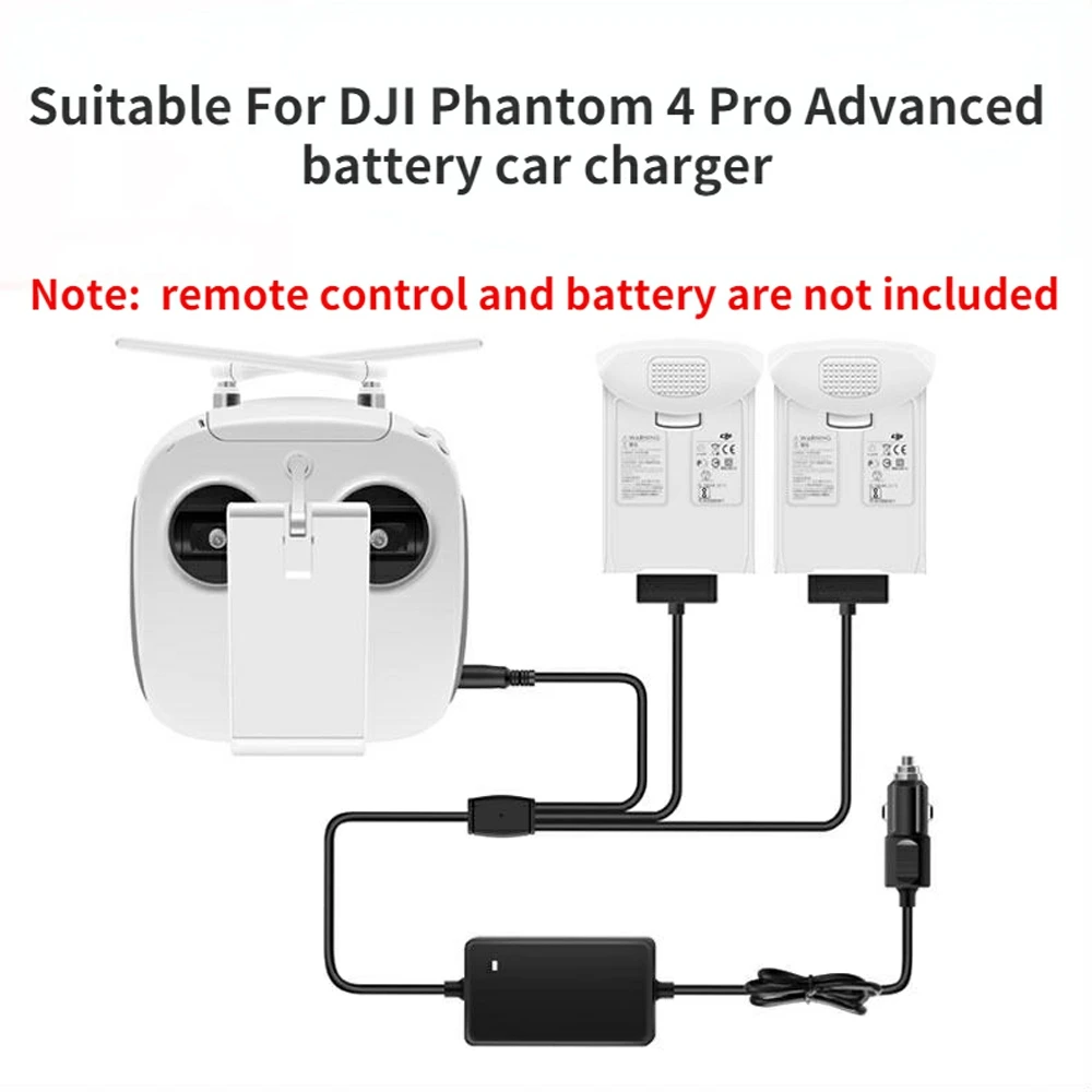 suitable-for-dji-phantom-4-pro-advanced-battery-car-charger-drone-battery-remote-control-vehicle-charger