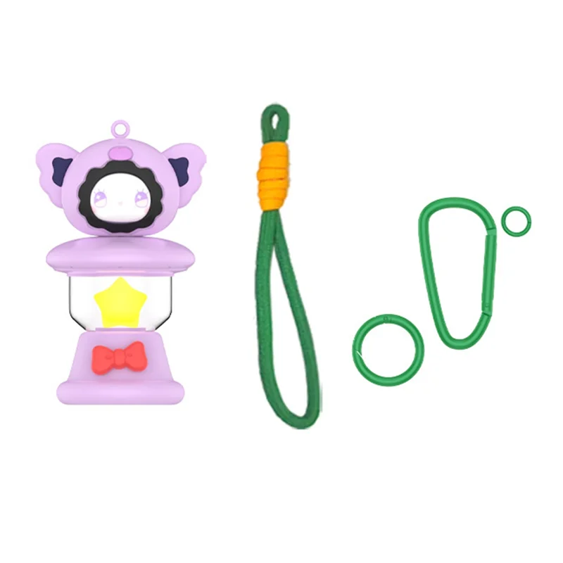 

BNVN-For Airtag Anti-Lost Device Pendant Protective Cover Cartoon Cute Children Couple Dustproof Storage Night Light Bag 2