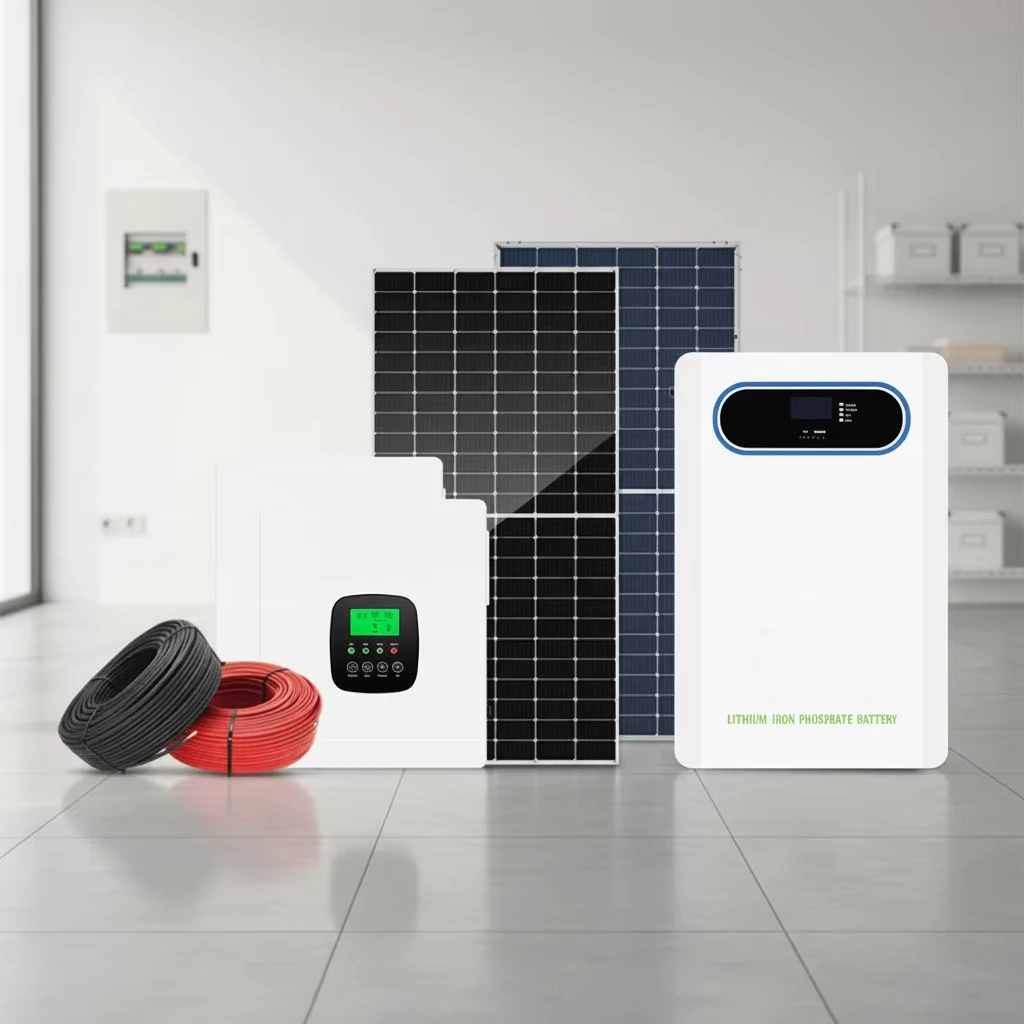 30KW Smart Home Solar PV System APP Remote Monitoring Residential Solar Storage System