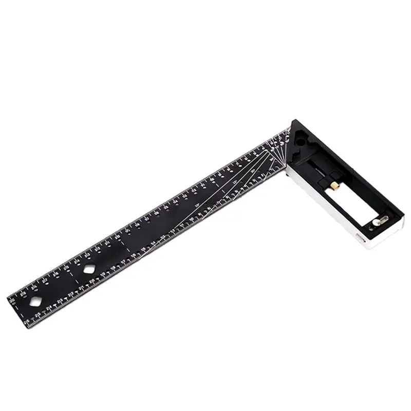 B62B-Multi-Angle Measuring Ruler-High Quality Professional Measuring Tool, Universal Combination Angle, 45/90 Degree Durable