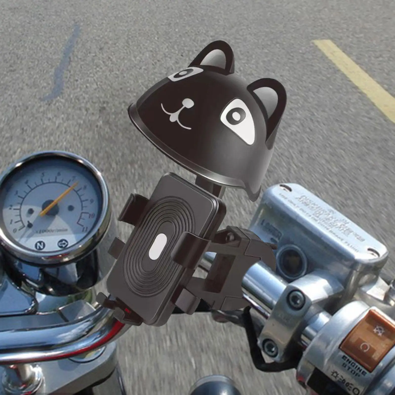 Mini Sun Shade Electric Scooter, Mountain, Dirt Bike ATV Bicycle Accessories Motorcycle Phone Mount Waterproof Cute Sun Visor view 5