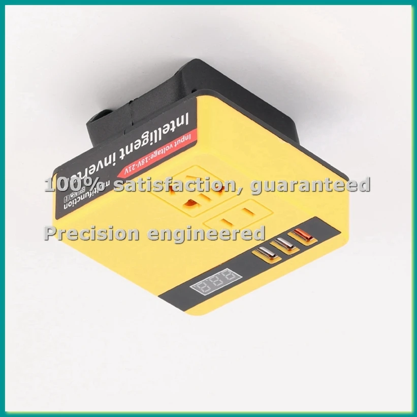 Multifunction Power Inverter DC18V to 220V Inverter Adapter Power Supply Inverter for Home Appliance for 18V 20V-A55K