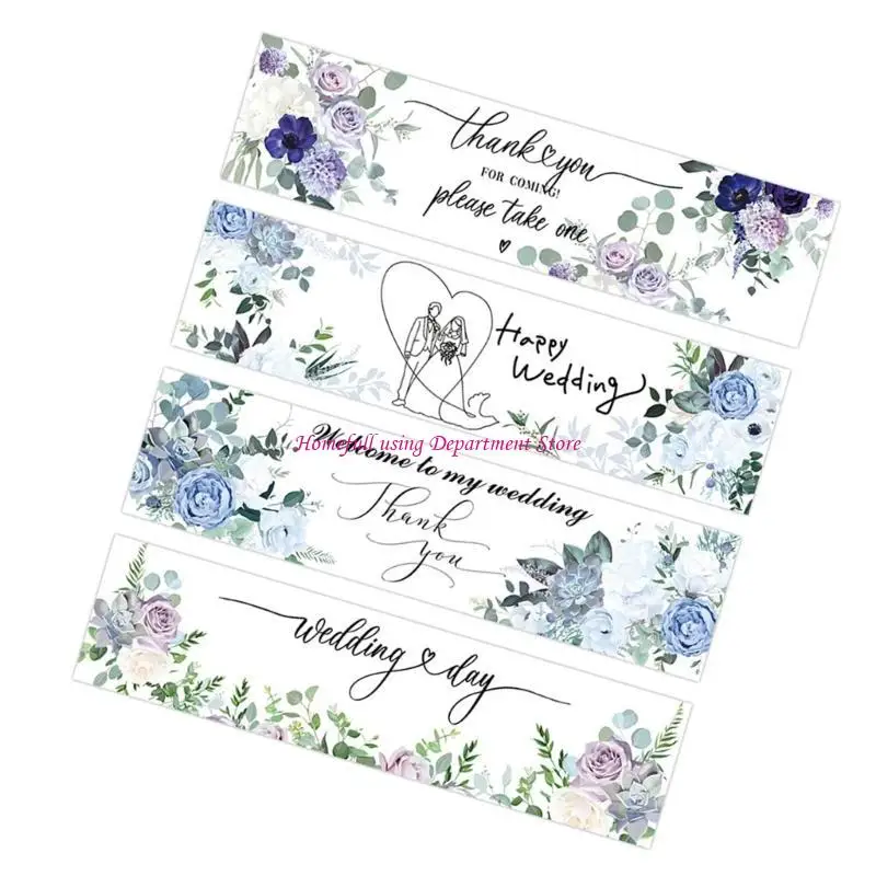 

24Pcs Greenery Floral Water Bottle Wraps Sticker for Baby Shower Engagement Party Decors Wedding Water Bottle Labels