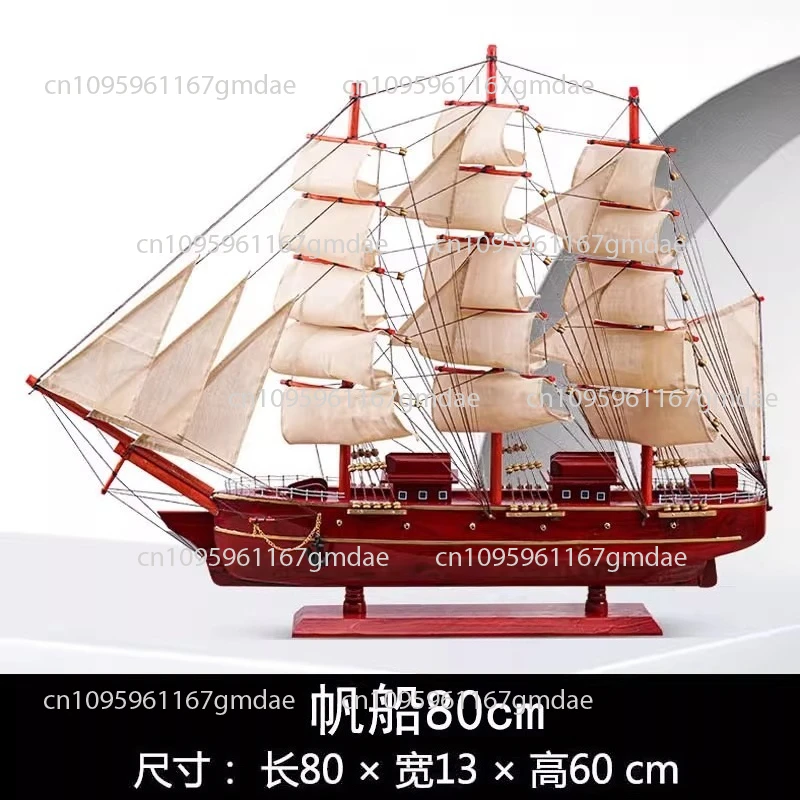 

Гладкая парусная лодка из массива дерева с высококачественным рабочим столом в стиле ретро