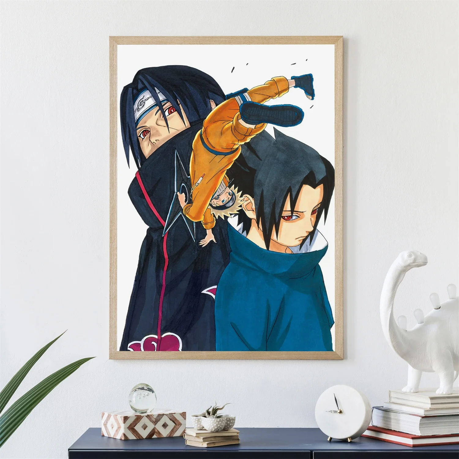 Poster su tela Naruto Cuadros decorativi Miglior regalo Regali di Natale Stampe e stampa Fumetti Immagini Decorazione Dipinti Classici