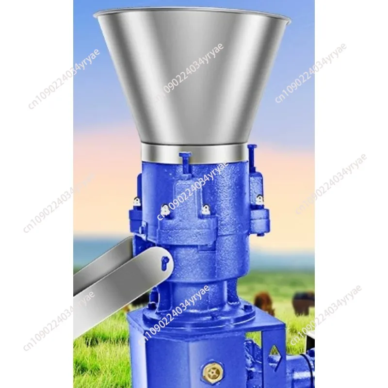 100-200kg/h 3-Rollers type Poultry Feed Processing Machinery Animal Feed Pellet Machine for Chicken Pig Cattle Feed Granulator