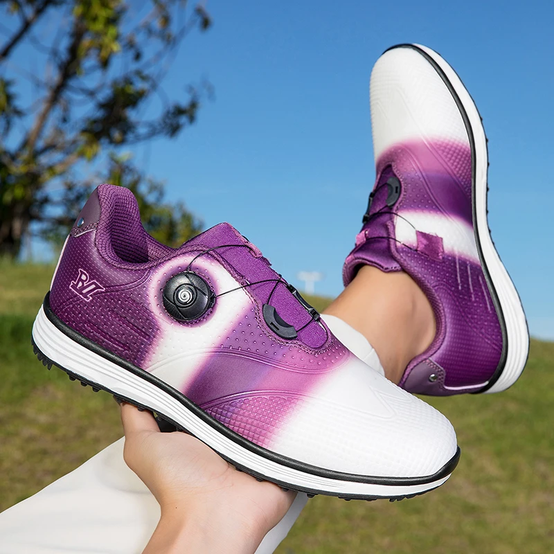 

Golf sports shoes unisex four season new anti slip fashion indoor outdoor breathable travel leisure wear-resistant motion shoes