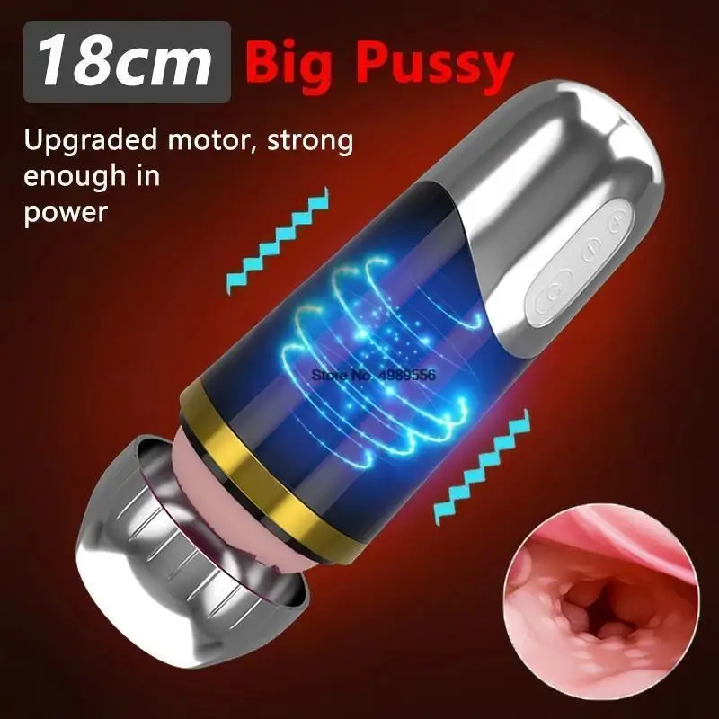 

For Handjob Automatic Male Mastubator Pocket Pussy Piston Toys for Adults 18 Sex Toy Men Se��sexual Masturbator Man Airplane Cup