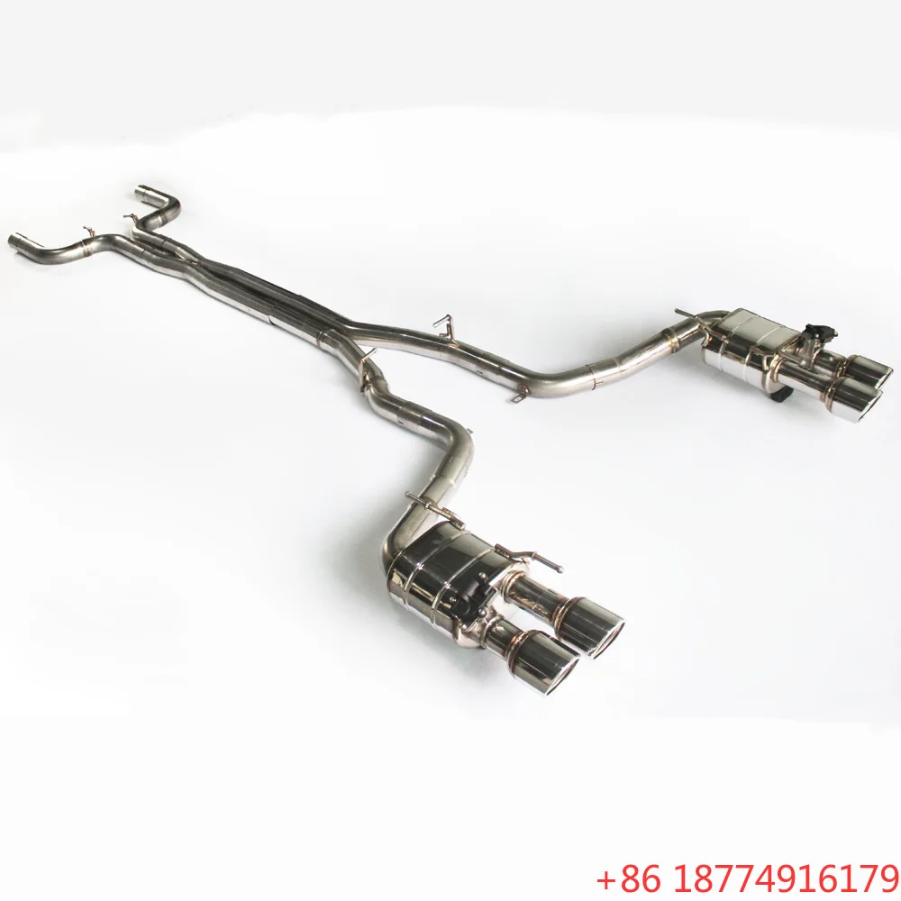 

Factory OEM MM Catback Exhaust Pipes for Quattroporte Levante SQ4 3.0T Stainless Steel Valvetronic Muffler