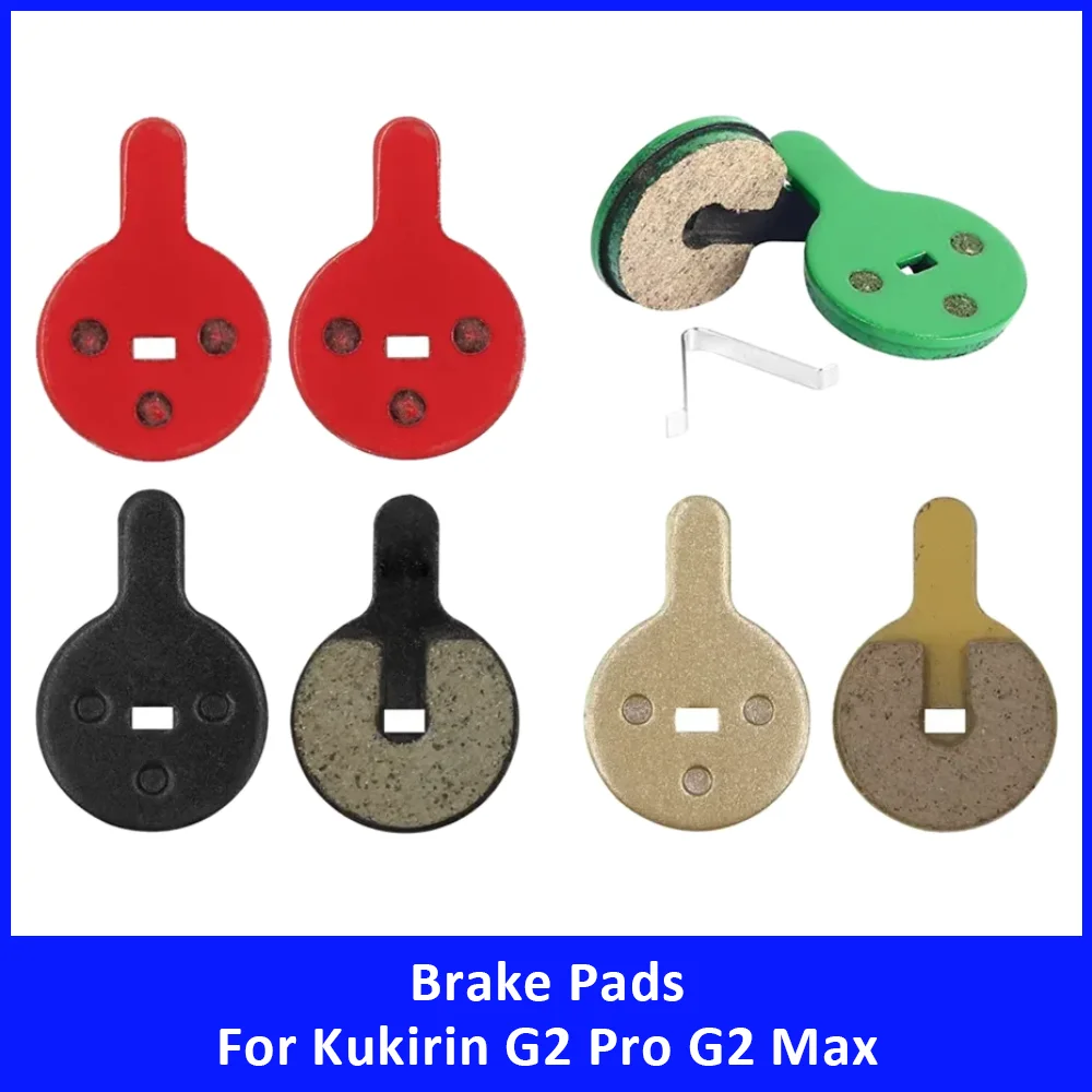 Bremsbeläge für Kukirin G2 Pro G2 Max Elektroroller Hydraulische Scheibenbremse Ersatzteile Zubehör