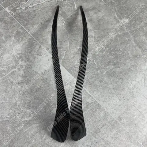 For Mercedes Benz CLA Class W117 C117 CLA45 CLA200 220 250 AMG 2013-2015 Front Bumper lip Spoiler Canards Blade Body Kits Tuning 8 best sales mercedes benz cla 250 - №3