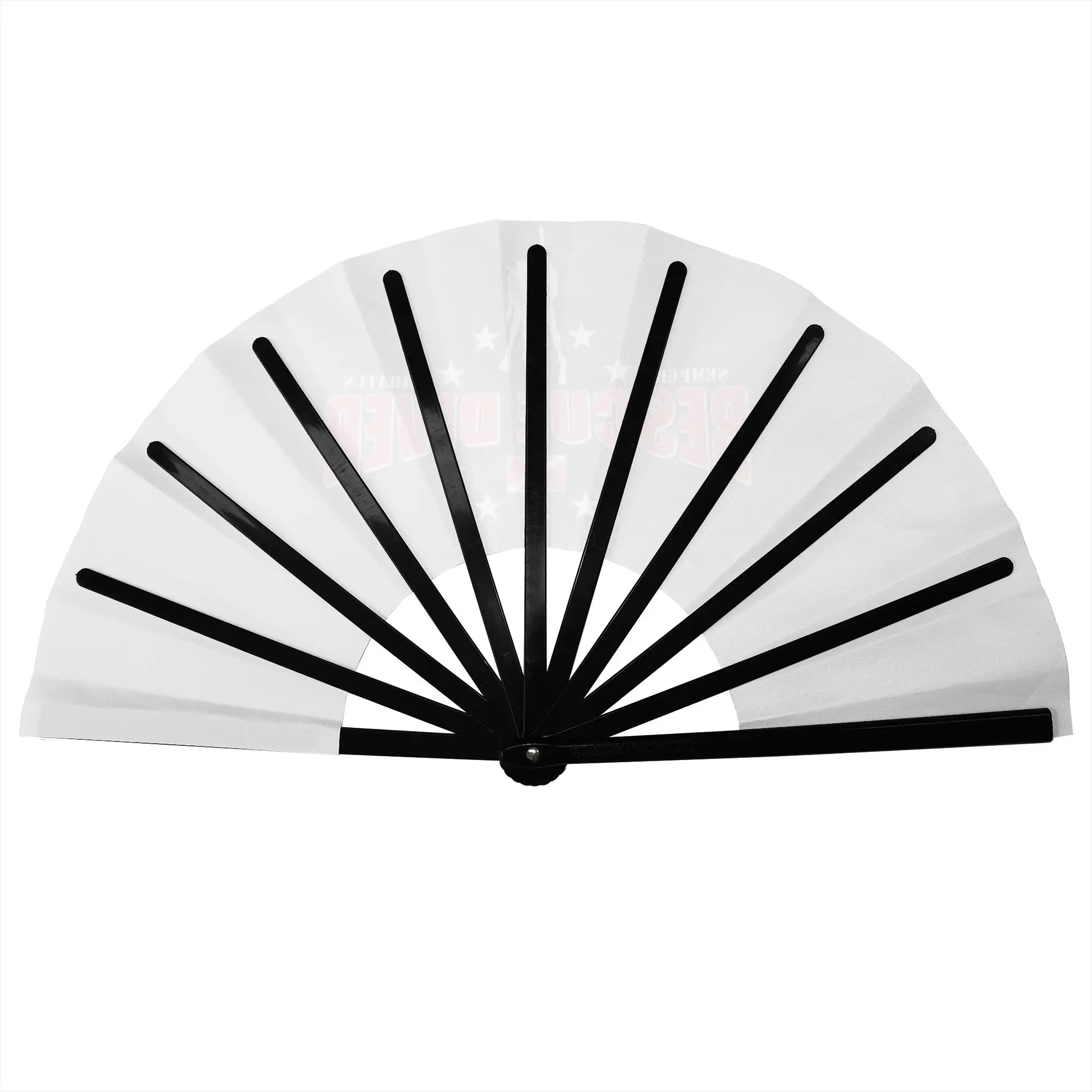 Rescue Diver Scuba Diving Portable Pocket Fan Travel Dive Folding Fan Chinese Dance Cooling Handheld Fans