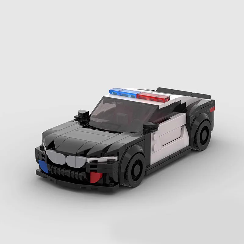 

Hot M8 Speed Champions Police Racer Cars City Sports Patrol Wagon Vehicle Building Blocks Creative Garage Toys for Boys Birthday