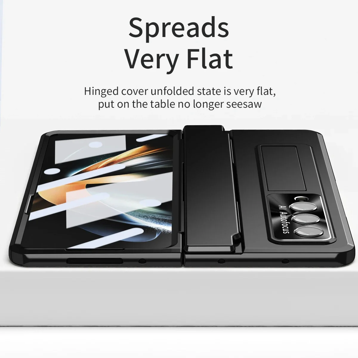 Armor Hard For Samsung Galaxy Z Fold 7 Fold 7 6 5 4 Fold3 Fold5 Case Pen Slots Glass Film Screen Protector Stand Hinge Cover
