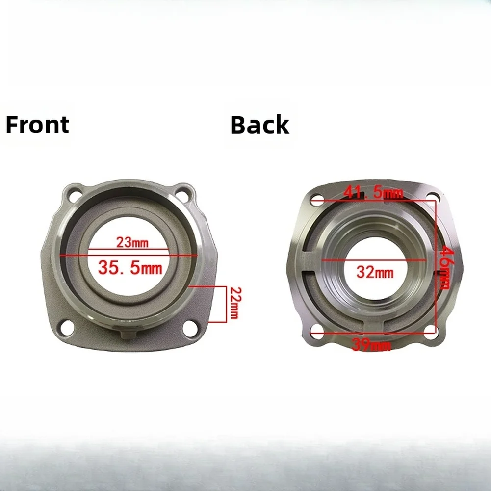 /Aluminum /Electric /Angle Grinder Head Shell Assembly With Bearing Seat For 100 Type Power Tool Replacement Parts Silver
