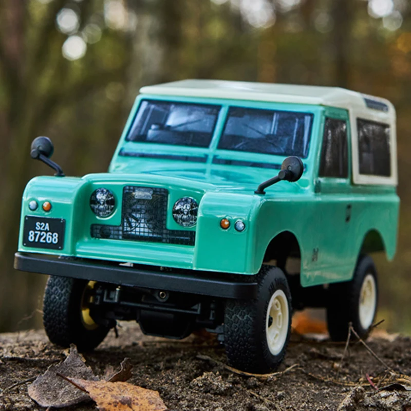 Carisma 1/24 4wd Rc Car 1968 Land Series Iia Rover Rc Car Off Road 4x4 Climbing Vehicle 87268 Rtr For Children Kid Gift