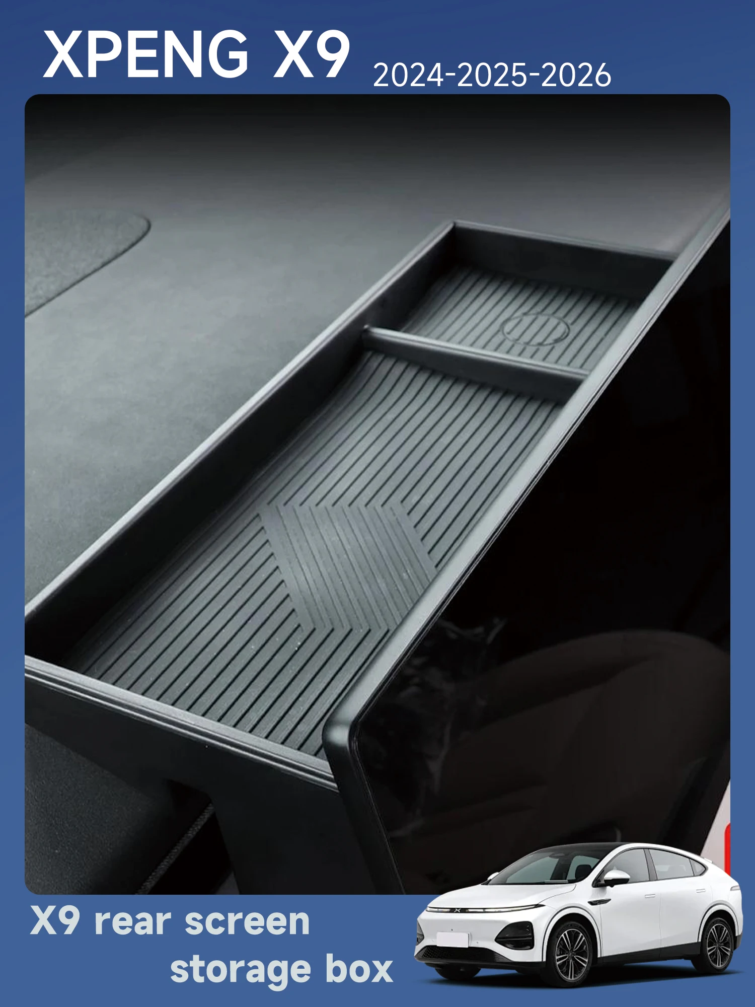 [Fast Shipping] XPENG X9 Behind-Screen Storage Box