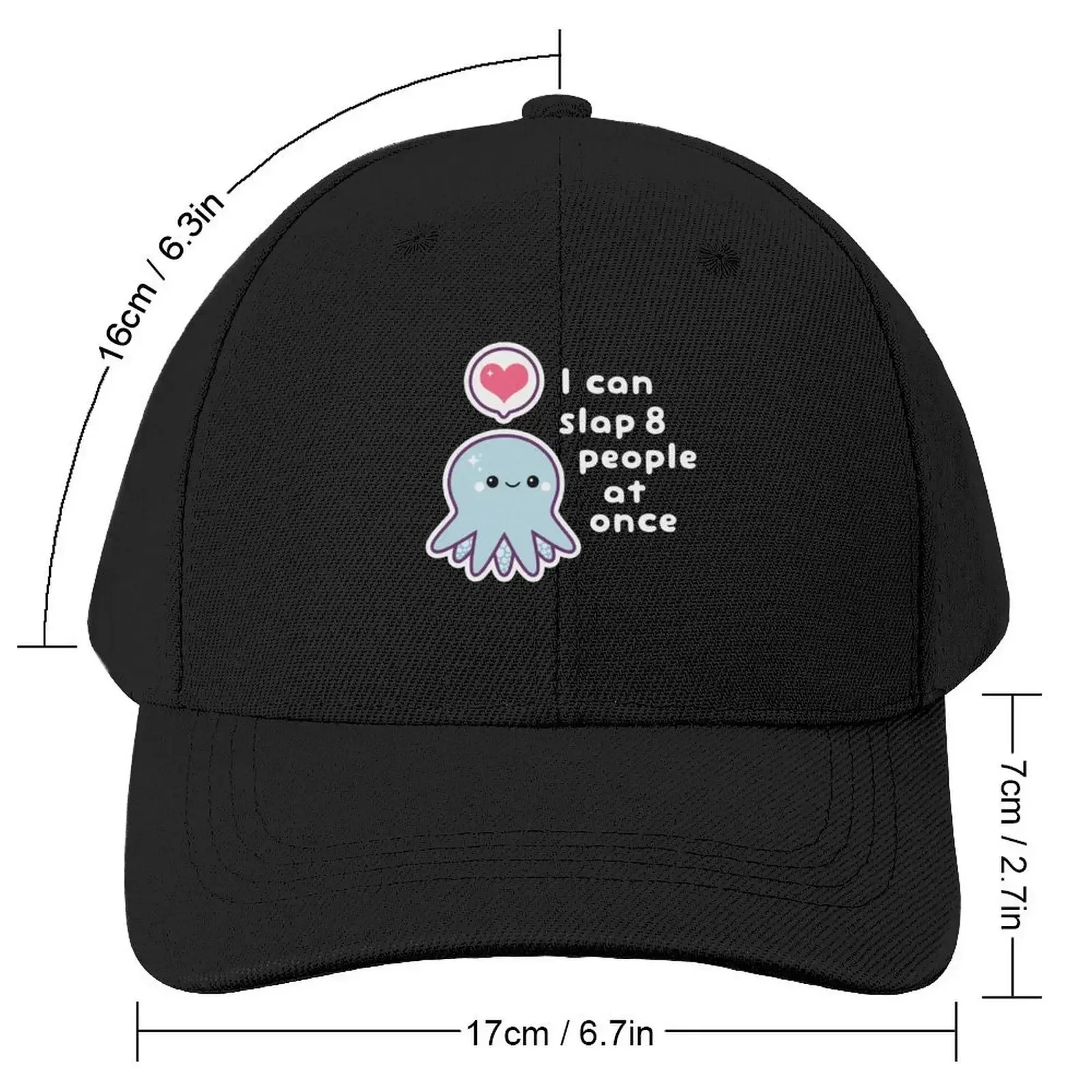 Funny Slapping Octopus Baseball Cap hiking hat Golf Luxury Man Hat Luxury Cap Sun Hats For Women Men's