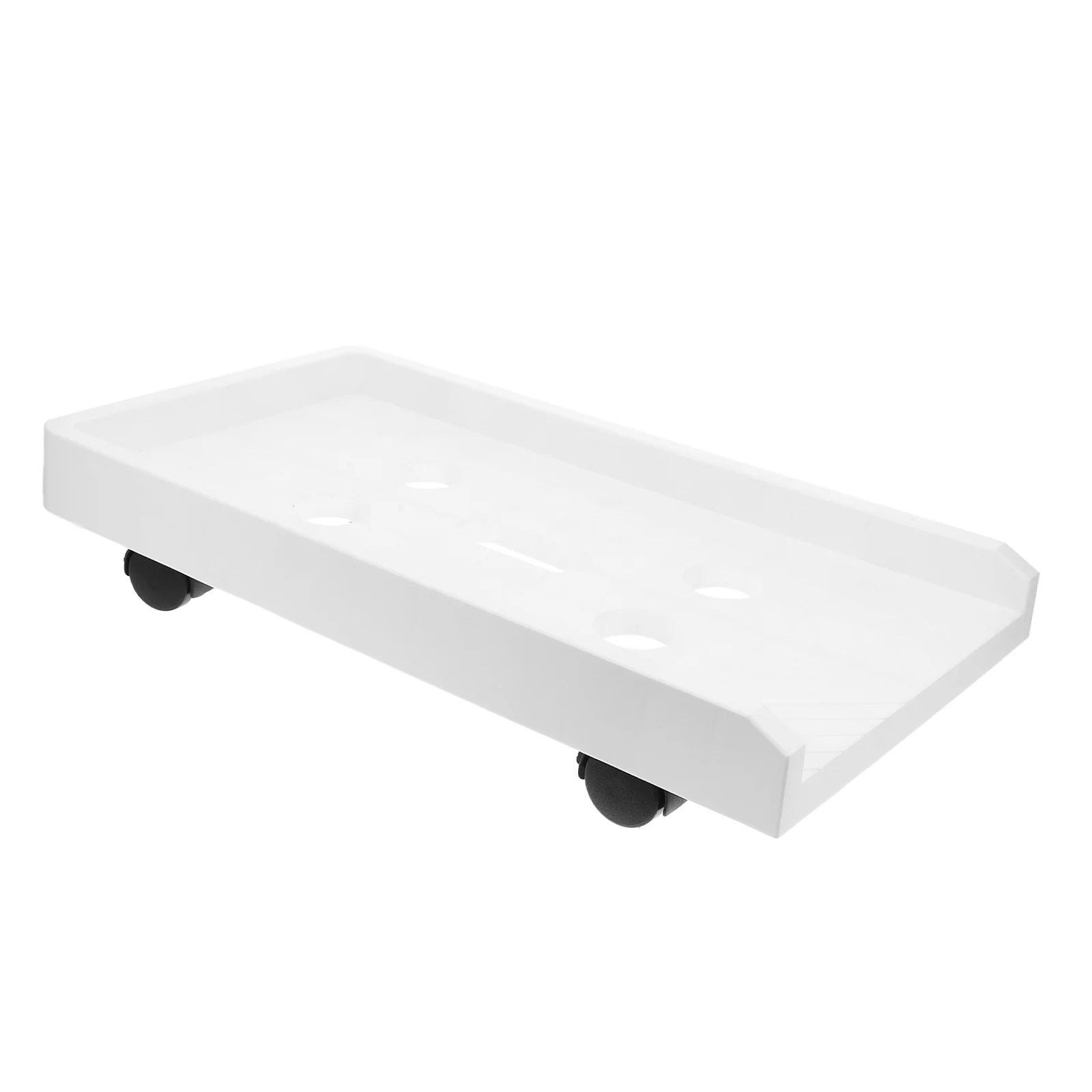 

1Set Computer Tower Stand CPU Stand Floor Riser with Wheels Movable Pc Cart for Enhanced Airflow and Stability