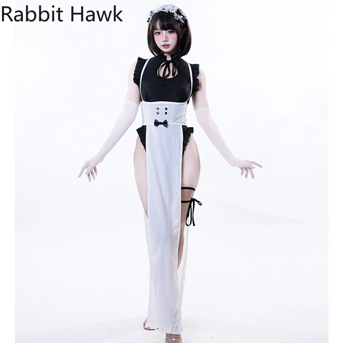 Women's Cosplay Maid Underwear Japanese Anime Nun Pastor Uniform Female Student Underwear Halloween Cosplay Costume Maid Outfit