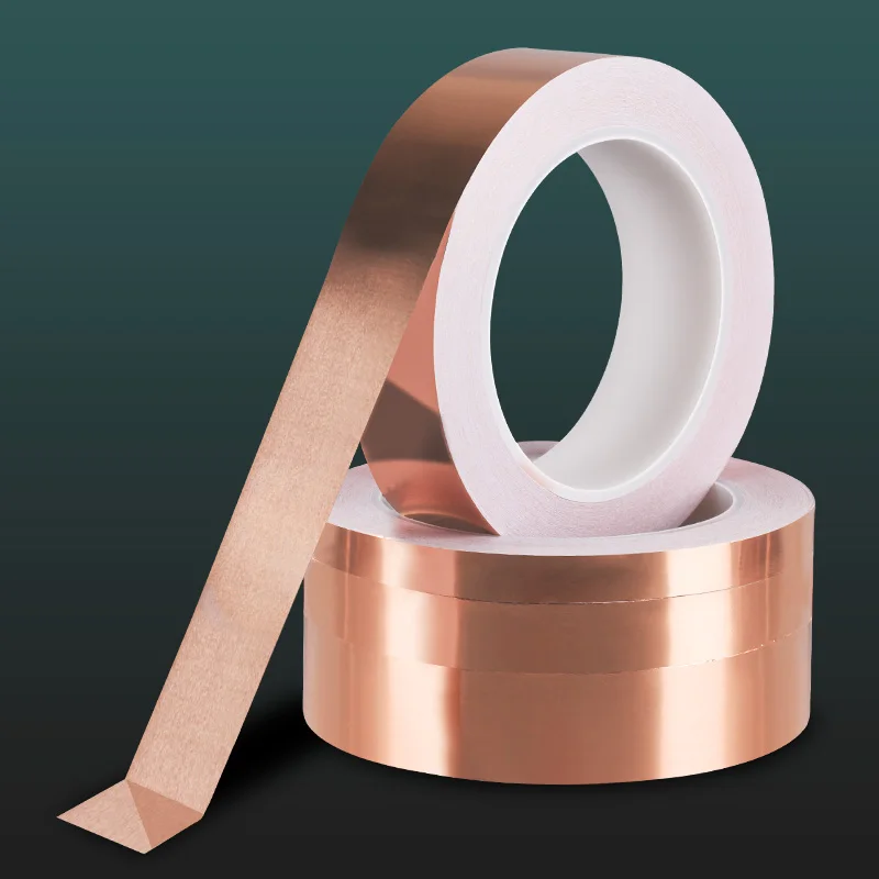 

Single Conductive Copper Foil Tape Thickened Efficient Transmission Of Current Signals Bent And Folded Solder Joints