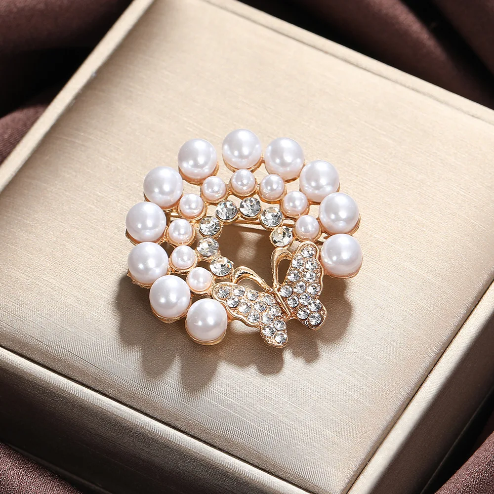 

Fashion Niche Alloy Brooch Elegant Anti-exposure Lapel Pin Luxury Clothing Accessories For Ladies