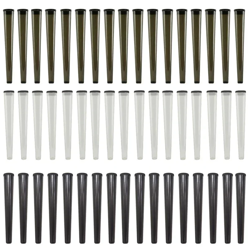 50pcs Waterproof Airtight Tubes 112mm King Size Smell Proof Storage Seal Container Accessories
